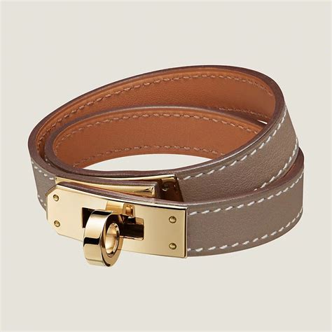 kelly dog bracelet hermes|Kelly Double Tour So Black bracelet .